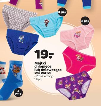 Netto Majtki chłopięce lub dziewczęce psi patrol oferta