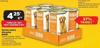 Netto Karma mokra dla psów Bobik 1250g oferta