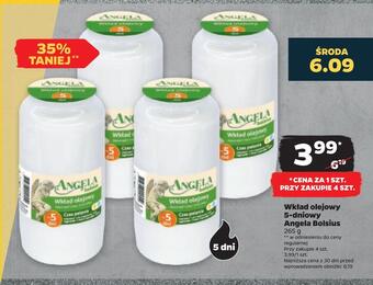 Netto Wkład olejowy 5-dniowy angela bolsius oferta