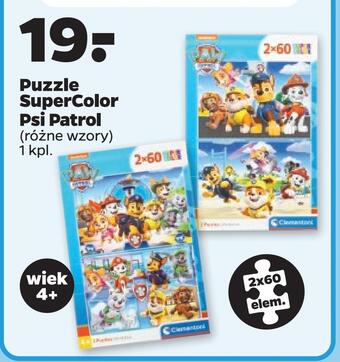 Netto Puzzle supercolor psi patrol oferta