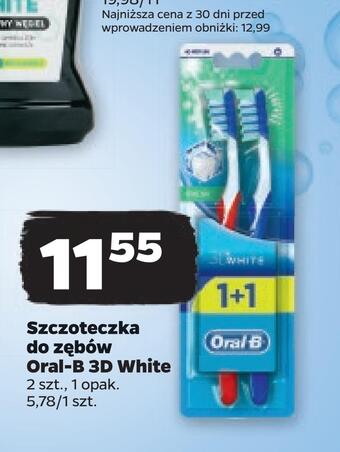 Netto Szczoteczka do zębów oral-b 3d white oferta