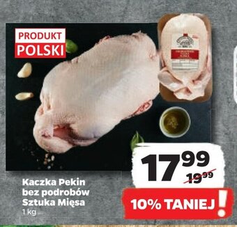Netto Kaczka Pekin bez podrobów Sztuka Mięsa 1 kg oferta