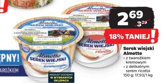Netto Serek wiejski Almette 150g oferta