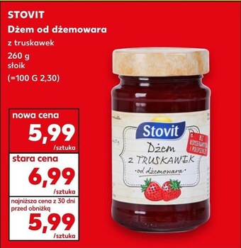 Kaufland Dżem stovit oferta