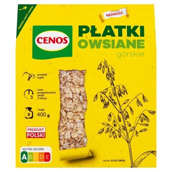 Kaufland Cenos płatki owsiane górskie 400 g oferta