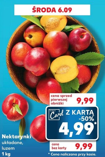 Kaufland Nektarynki oferta