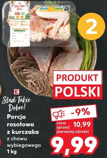 Kaufland Porcja rosołowa stąd takie dobre oferta