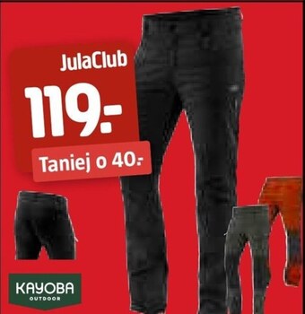 Jula Spodnie męskie kayoba oferta