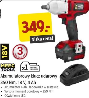 Jula Klucz udarowy meec tools oferta