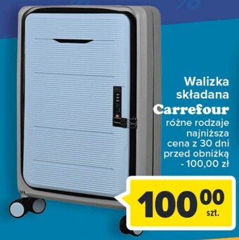 Carrefour Walizka carrefour oferta