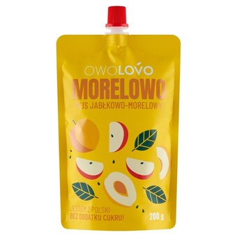 Owolovo morelowo mus jabłkowo-morelowy 200 g