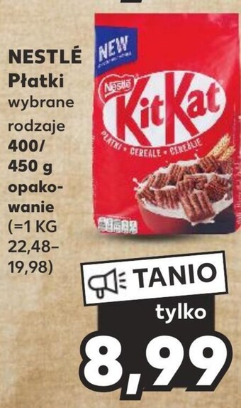 Kaufland Płatki śniadaniowe kitkat oferta