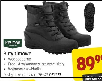 Jula Buty zimowe kayoba oferta