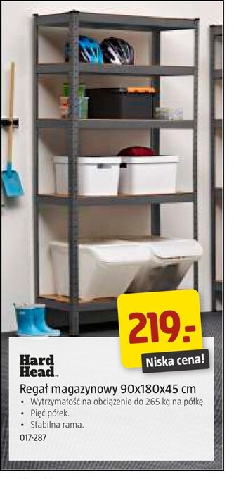 Jula Regał magazynowy hard head oferta