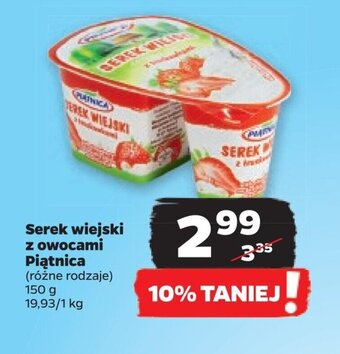 Netto Serek wiejski z owocami Piątnica 150 g oferta