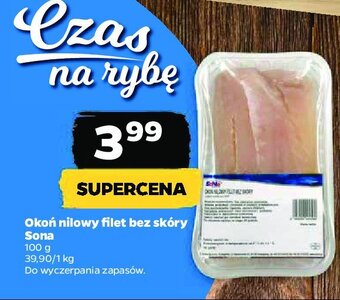 Netto Okoń nilowy filet bez skóry oferta