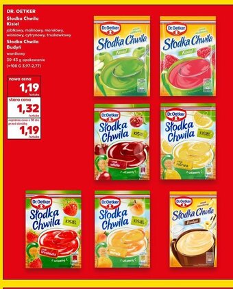 Kaufland Kisiel wiśnia oferta