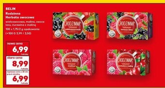 Kaufland Herbatka rodzinna malina oferta