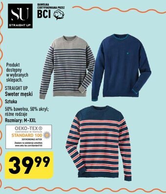 ALDI Sweter męski Sztuka oferta