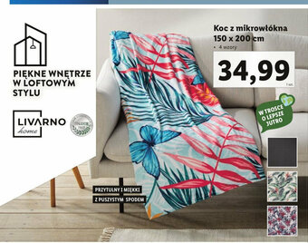Lidl Koc z mikrowłókna 150 x 200 cm oferta