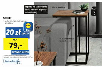 Lidl Stolik oferta
