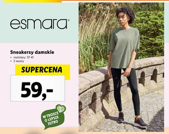 Lidl Sneakersy damskie oferta
