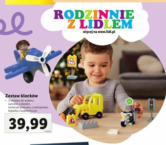 Lidl Zestaw klocków oferta