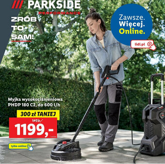 Lidl Myjka wysokociśnieniowa PHDP 180 C2, do 600 l/h oferta