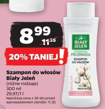 Szampon do włosów Biały Jeleń 300ml