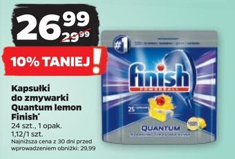 Netto Kapsułki do zmywarki Quantum lemon Finish 24szt oferta