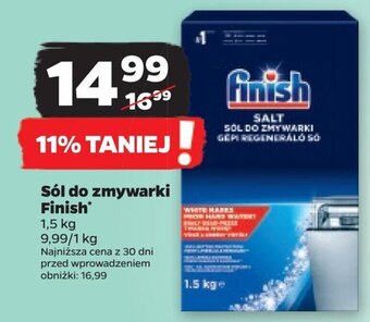 Netto Sól do zmywarki Finish 1,5kg oferta