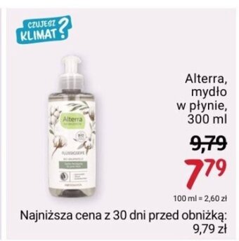 Rossmann Alterra, mydło w płynie, 300 ml oferta