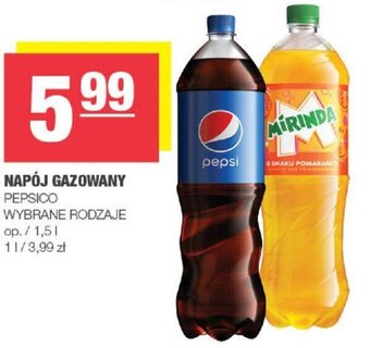 SPAR mini NAPÓJ GAZOWANY PEPSICO 1,5l oferta
