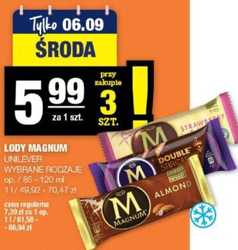 SPAR mini LODY MAGNUM UNILEVER 85-120ml oferta