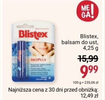 Rossmann Blistex, balsam do ust, 4,25 g oferta