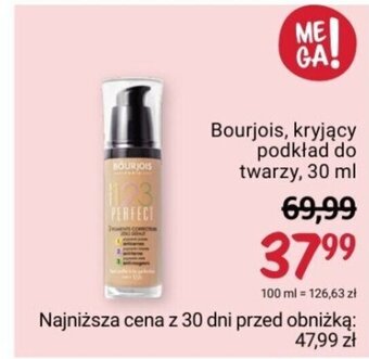 Rossmann Bourjois, kryjący podkład do twarzy, 30 ml oferta