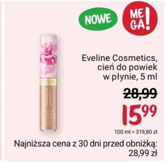 Rossmann Eveline Cosmetics, cień do powiek w płynie, 5 ml oferta