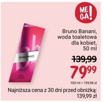 Rossmann Bruno Banani, woda toaletowa dla kobiet, 50 ml oferta