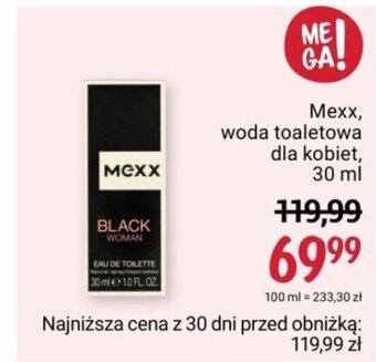 Rossmann Mexx, woda toaletowa dla kobiet, 30 ml oferta