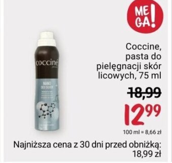 Rossmann Coccine, pasta do pielęgnacji skór licowych, 75 ml oferta