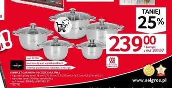 Selgros KOMPLET GARNKÓW 10 CZĘŚCI MULTIMA oferta