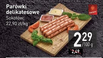 Stokrotka Parówki delikatesowe 100 g oferta