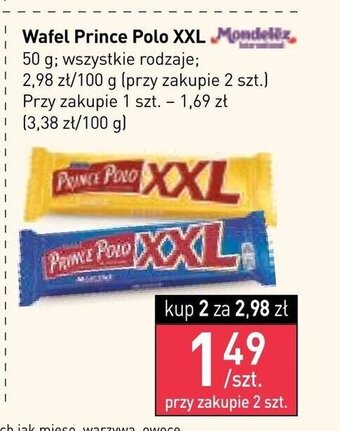 Stokrotka Wafel Prince Polo XXL 50 g oferta