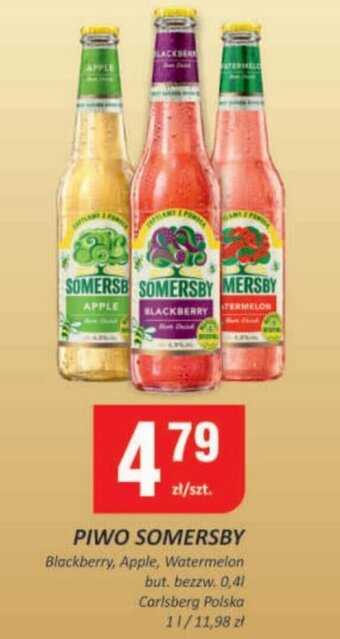 Chorten PIWO SOMERSBY Carlsberg Polska 0,4l oferta