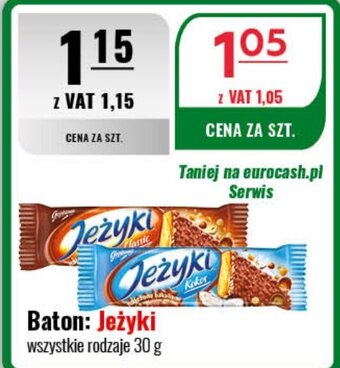 Eurocash Baton Jeżyki 30 g oferta