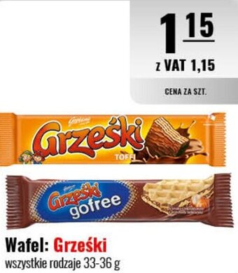 Eurocash Wafel Grześki 33-36 g oferta