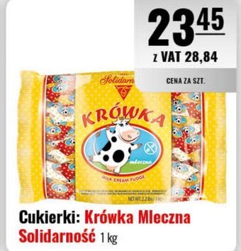 Eurocash Cukierki Krówka Mleczna Solidarność 1 kg oferta