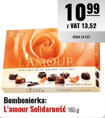 Eurocash Bombonierka L'amour Solidarność 165 g oferta