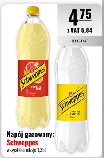 Eurocash Napój gazowany Schweppes 1,35l oferta