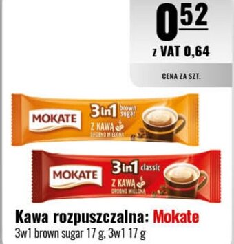 Eurocash Kawa rozpuszczalna Mokate 17 g oferta